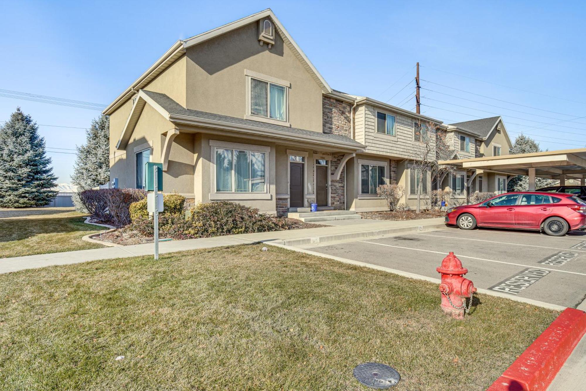 Charming Orem Townhome 5 Mi To Byu! Exterior foto